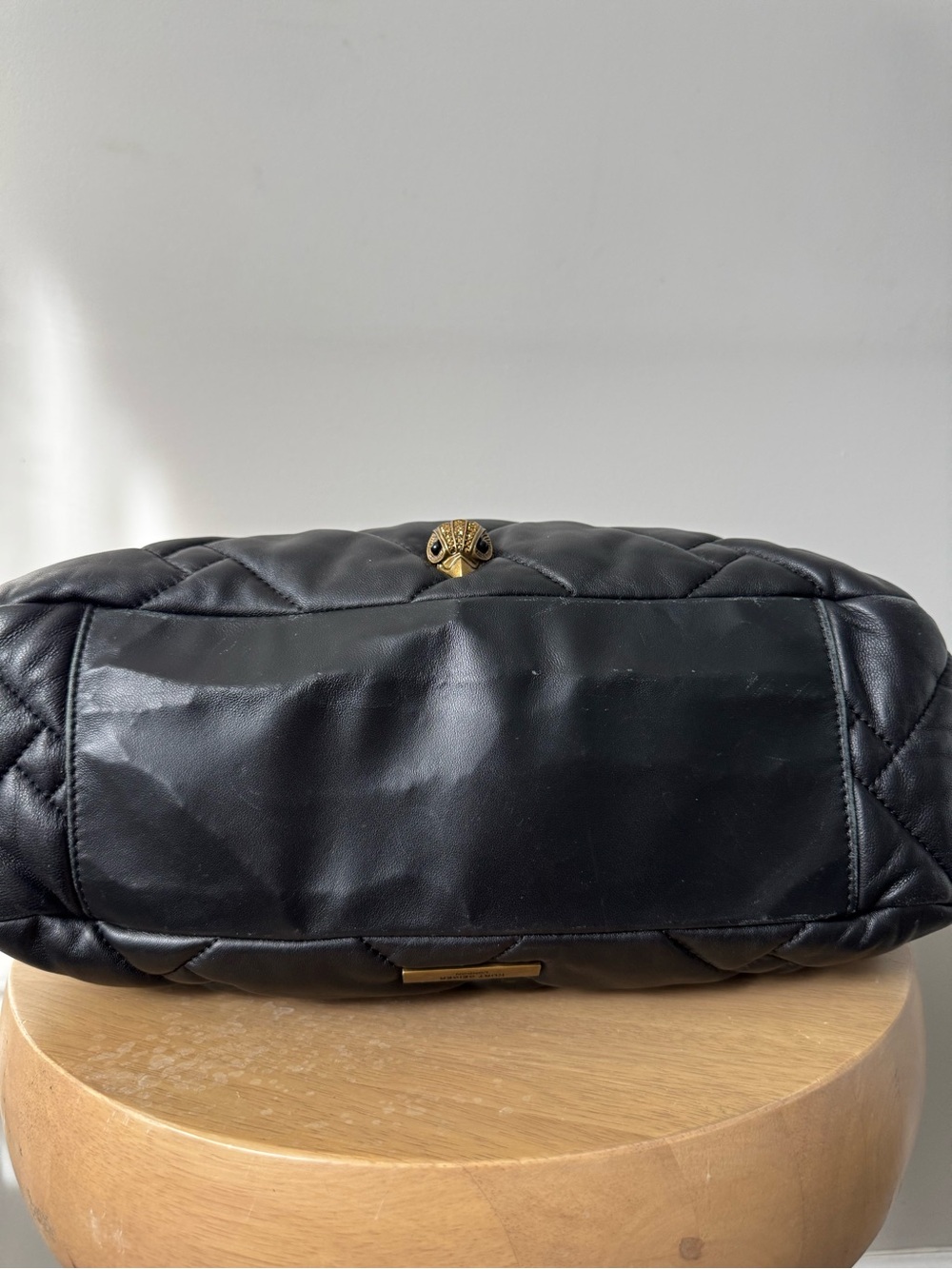 Kurt Geiger | London Kensington Soft Quilted Leather Hobo Bag - Picture 8 of 12